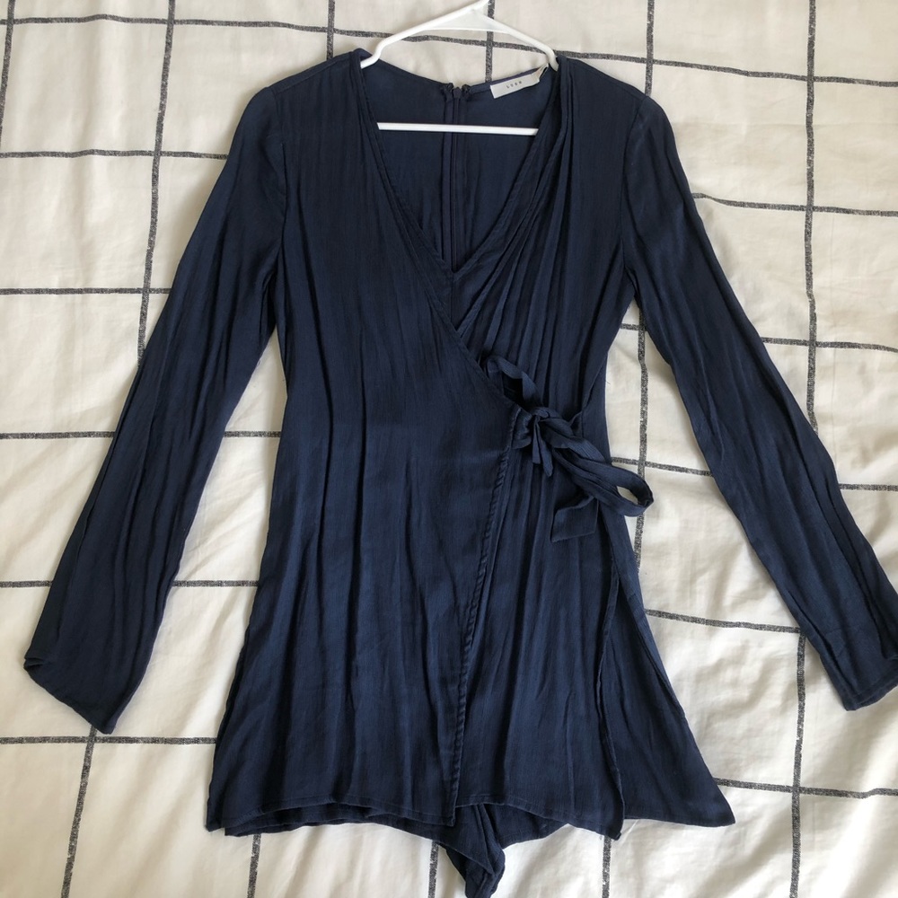 Wrap-style Romper